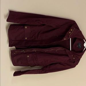 Maroon Utility Jacket